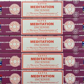 Meditation – bețișoare cu esențe naturale satya