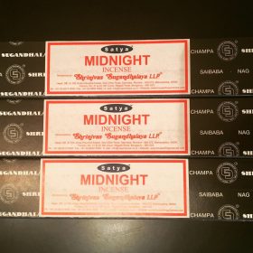 Midnight – bețișoare parfumate naturale Satya