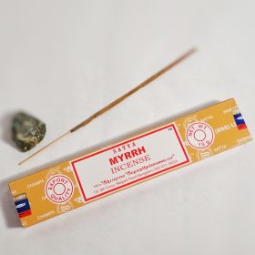 Myrrh – bețișoare parfumate naturale Satya