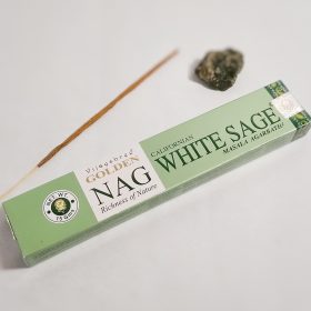 Golden Californian Nag White Sage – bețișoare parfumate naturale salvie