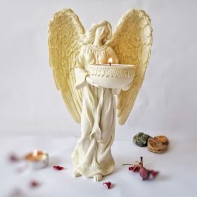 Figurină cu Înger mare – Suport de lumânare
