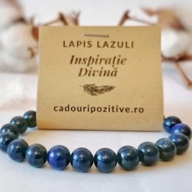 Brățară lapis lazuli – inspirație divină